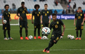 BBC One with '2014 World Cup' match between Brazil and Mexico was #1 in the UK on Tuesday.